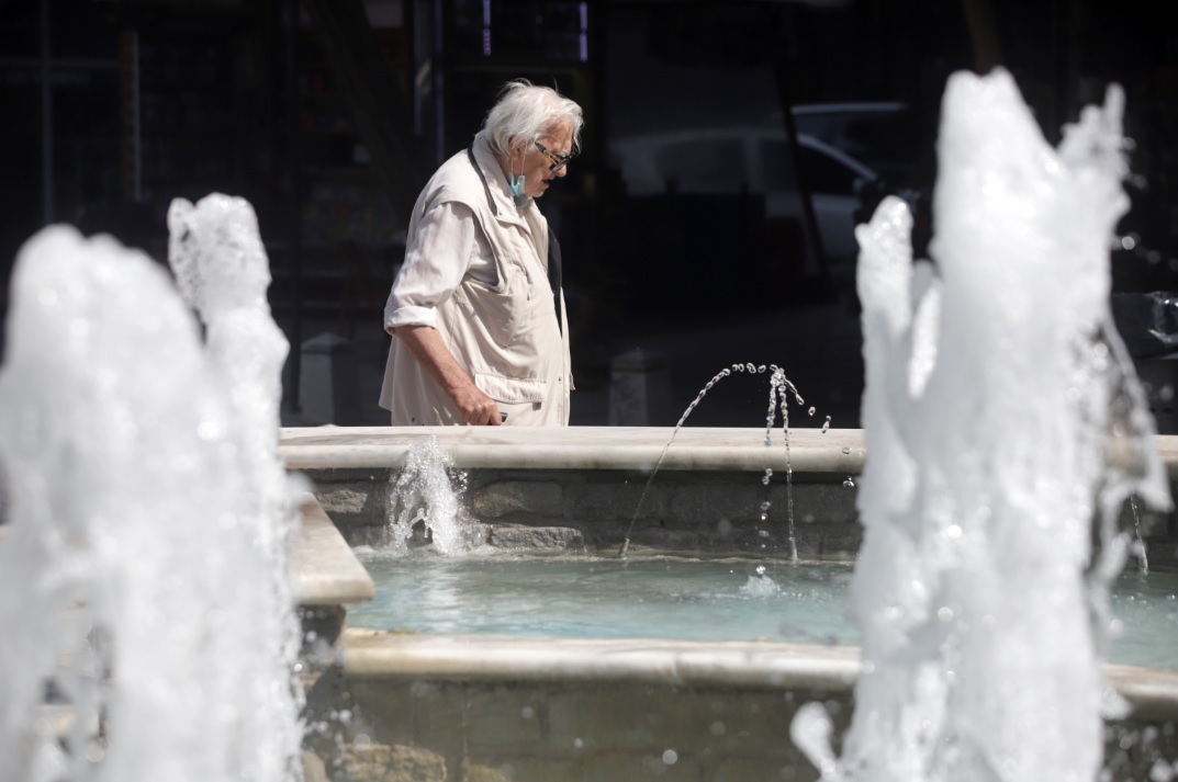 πόλη θερμοκρασία