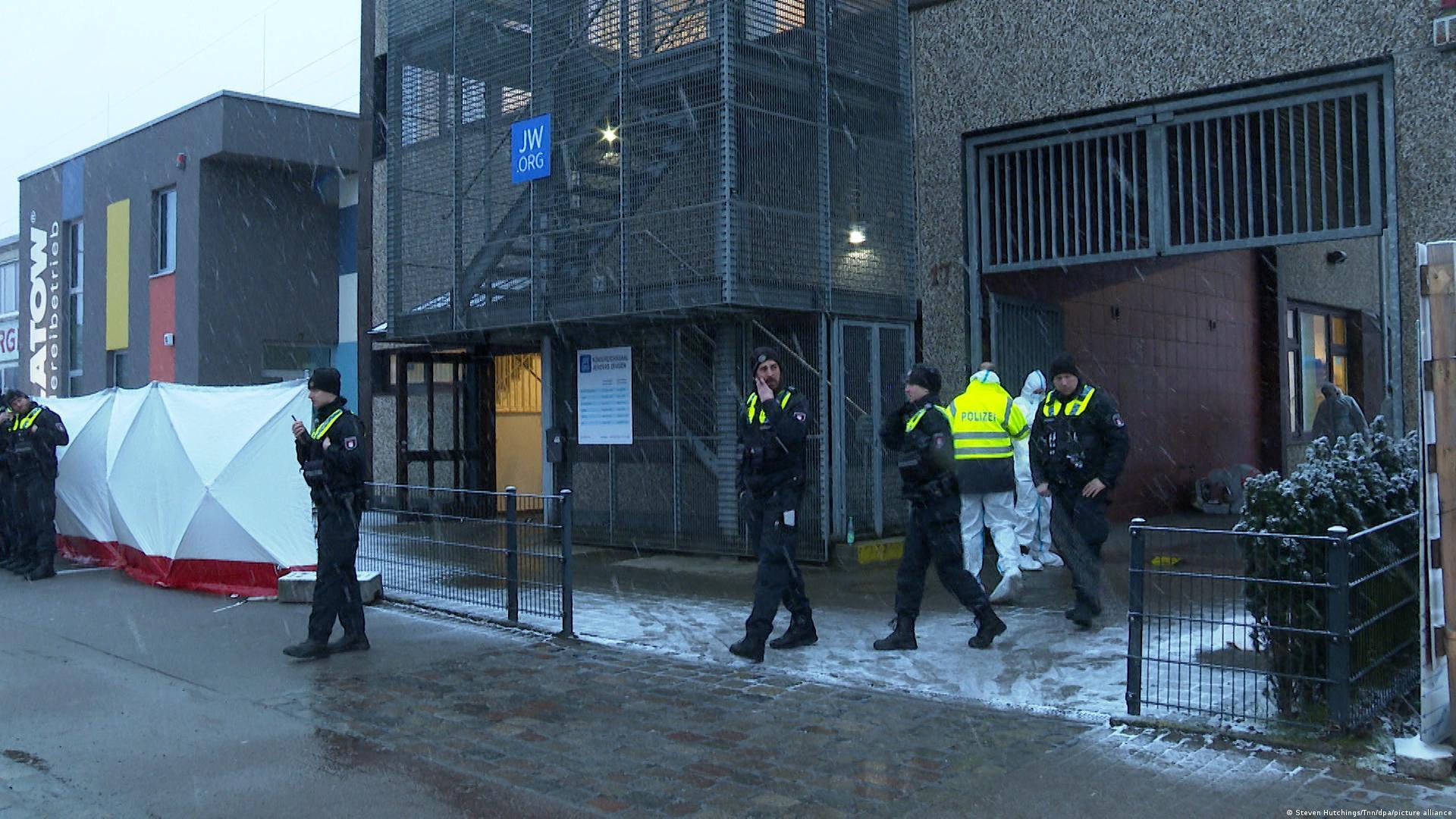 Jehovah's Witness hall shooting in Hamburg