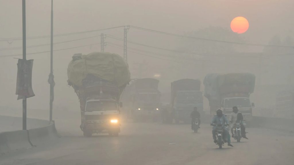 Πακιστάν, ατμοσφαιρική μόλυνση