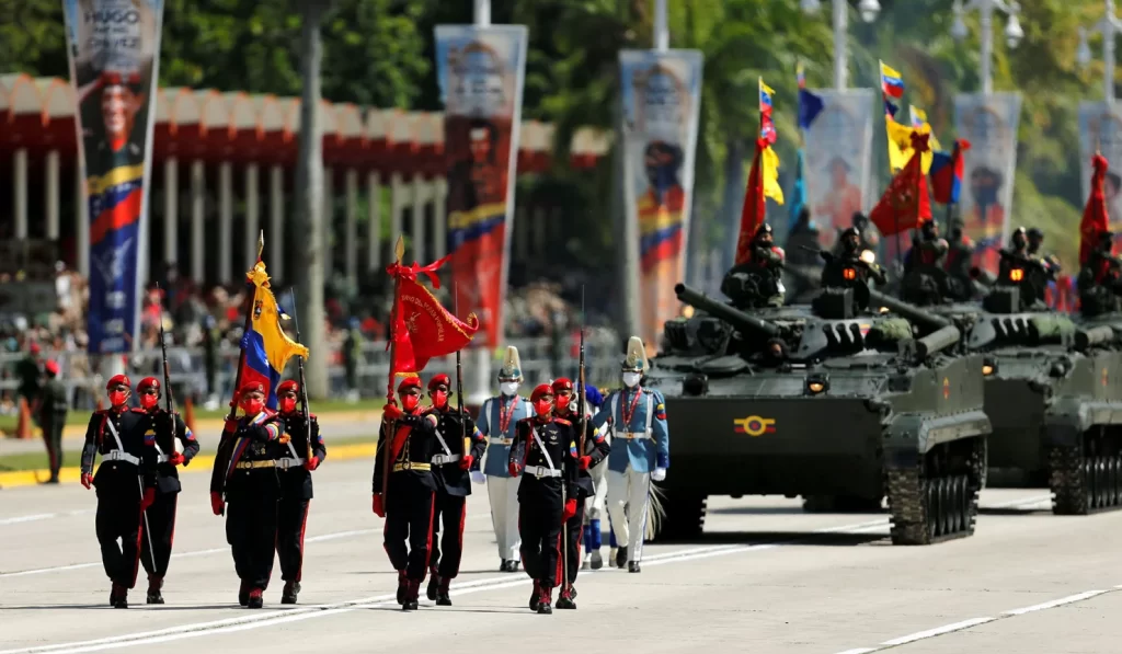 Βενεζουέλα Στρατός, Venezuela