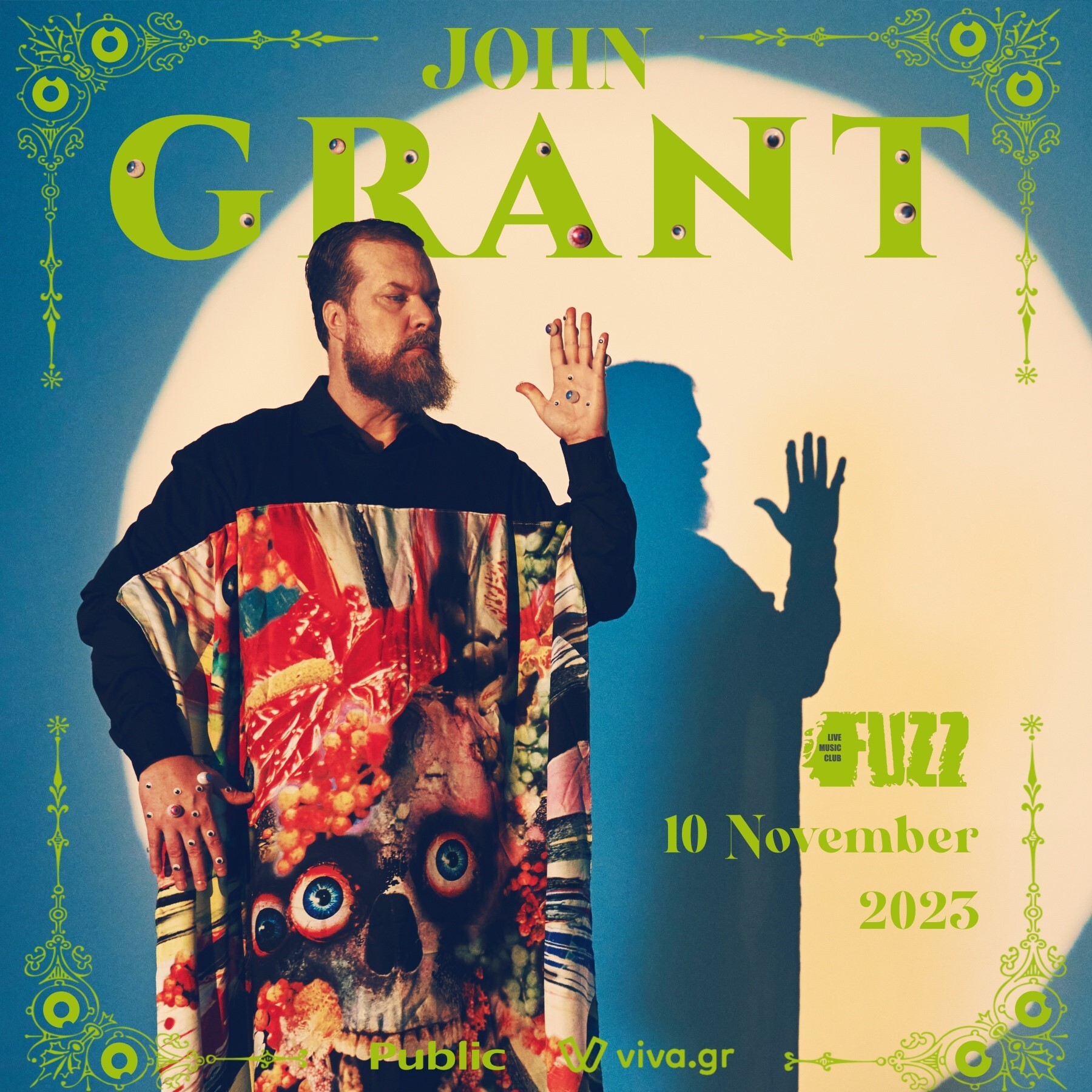 O John Grant ο ρομαντικός των ημερών μας Live στο Fuzz Club Oiafaq