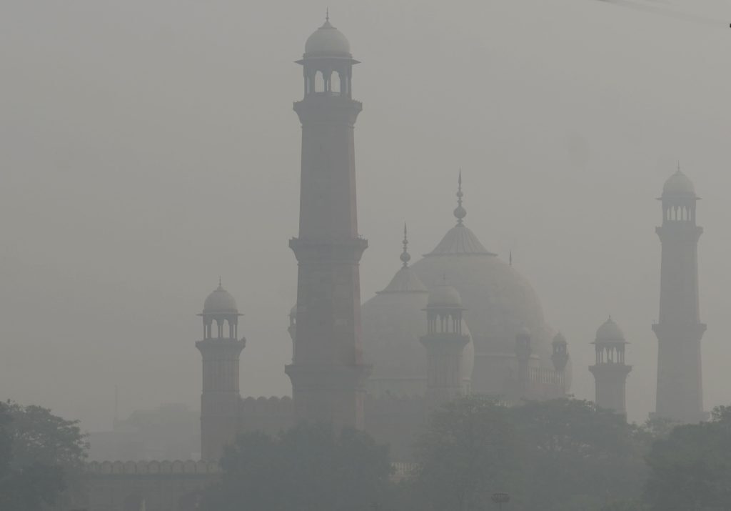 Πακιστάν μόλυνση ατμοσφαιρική ρύπανση