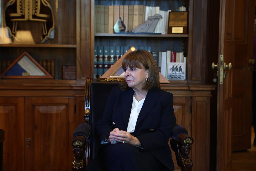 Πρόεδρος της Δημοκρατίας Κατερίνα Σακελλαροπούλου