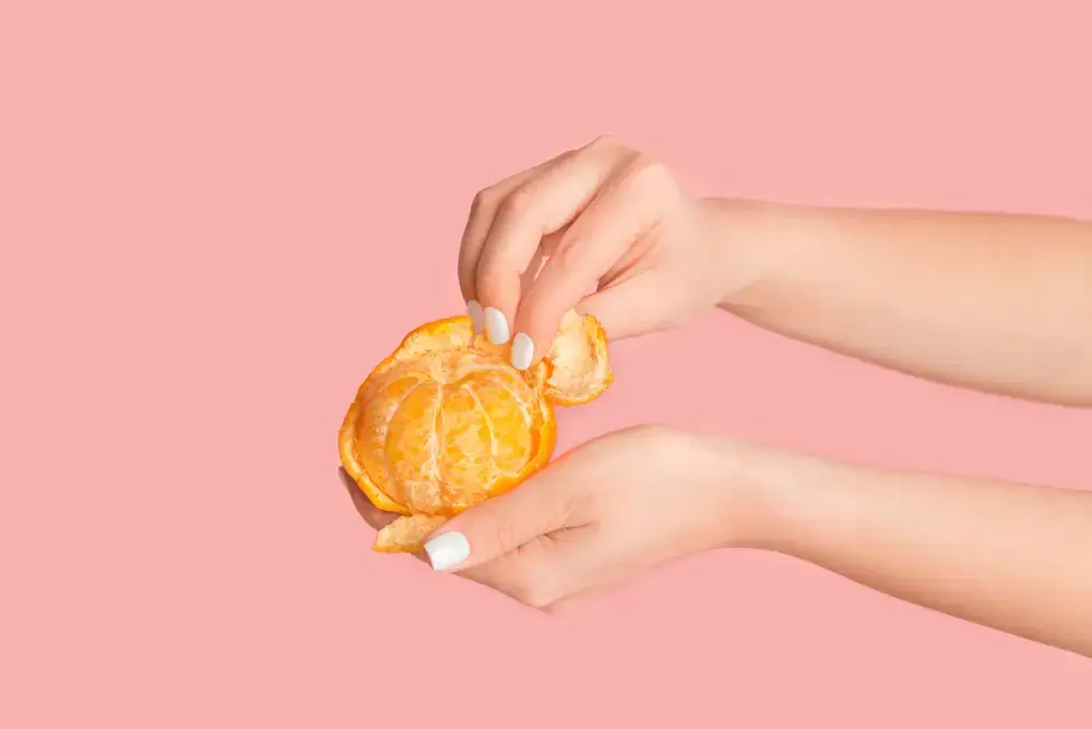 ξεφλούδισμα πορτοκαλιού