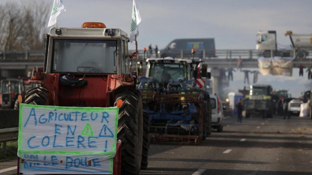 αγρότες τρακτέρ Γαλλία