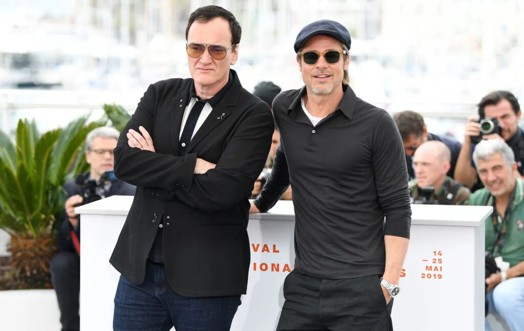 Quentin Tarantino Brad Pitt
